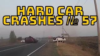 HARD CAR CRASHES | WRECKED CARS | FATAL ACCIDENT | CREEPY CAR CRASHES - COMPILATION № 57