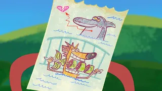 Zig & Sharko 💝🌊 PAINTING WITH LOVE 💝🌊 2021 COMPILATION 🎭 Cartoons for Children