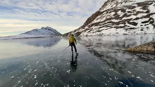 Alaska's ridiculously amazing Wild Ice skating window