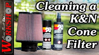 K&N Cone Style Filter Cleaning