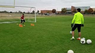 U12 Goalkeeper Training - Sebastian Lutin | Nov/11/2017