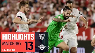 Highlights Sevilla FC vs Real Betis (1-1)