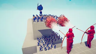 ARCHERS GODS DUO vs 100x UNITS 🔥 TABS - Totally Accurate Battle Simulator