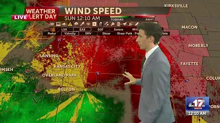 Benton County tornado warning May 26, 2024