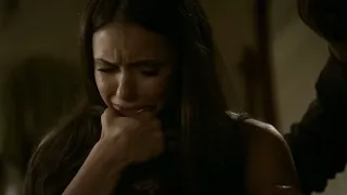 Jeremy Wakes Up And Katherine Kills Caroline - The Vampire Diaries 2x01 Scene