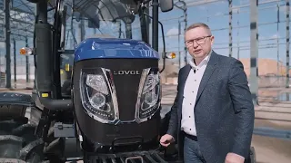 Обзор трактора LOVOL TD 904 в Молдове