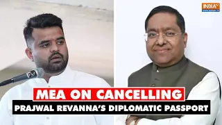 MEA on cancelling JD(S) MP Prajwal Revanna’s diplomatic passport, says we had initiated action