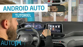 Découvrez l'application Android Auto ! Démo sur Peugeot 5008 🚗