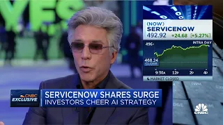 ServiceNow CEO Bill McDermott says A.I. should be empowering people to do business