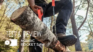 Nordic pocket saw - how to use, test and review