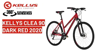 Kellys CLEA 90 DARK RED 2020: 360 spin bike review