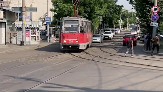 Трамваи КТМ в Краснодаре/ Trams KTM in Krasnodar