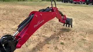 Mahindra 1626 with Backhoe Attachment