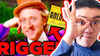 Charlie and the Chocolate Factory = Lies.. Film Theory: Willy Wonka RIGGED the Golden Tickets! React