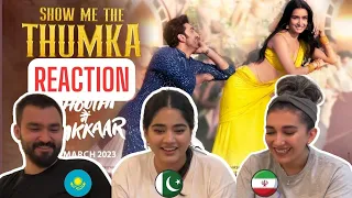 SHOW ME THE THUMKA SONG REACTION | tu jhooti main makkar | Ranbir, Shraddha | Foreigners REACT