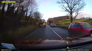 A kind warning from another driver of a hazard ahead