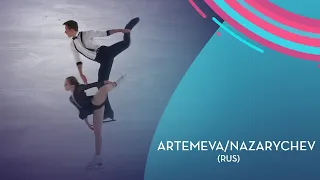 Artemeva/Nazarychev (RUS) | Pairs SP | Internationaux de France 2021  | #GPFigure