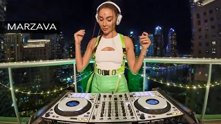 Marzava | Afro House & Melodic Techno live DJ Mix 2023 @ Dubai, UAE