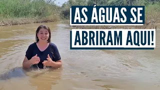 MILAGRE NO RIO JORDÃO! Israel com Aline