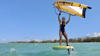 A fun weekend of winging on Maui - Wahine Special