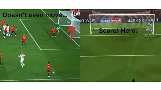 Score! Hero Goalkeepers vs. Goalkeepers irl