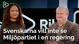 Svenskarna vill inte se Miljöpartiet i en regering