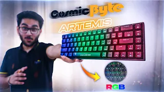 Tiny Mechanical Gaming Keyboard is Here! Cosmic Byte Artemis CB-GK-23 |  RGB 68 Key