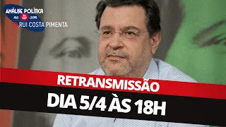 Análise Política na TV 247, com Rui Costa Pimenta - 5/4/24 (Retransmissão)