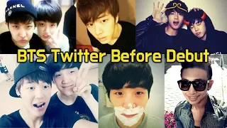 BTS Twitter Before Debut (When they were trainees)