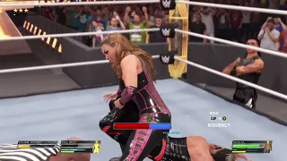 Rhea Ripley vs Natalya - Smackdown Women’s Championship | Night Of Champions | WWE 2K22