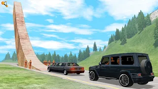 СЮРПРИЗ ДЛЯ ПРЕЗИДЕНТА! ЖИТЕЛИ ОСТАНОВИЛИ КОРТЕЖ | BeamNG.drive