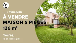 Maison 5 pièces 126 m² à vendre   Yerres, Île de France 91   Century 21 Optimmo