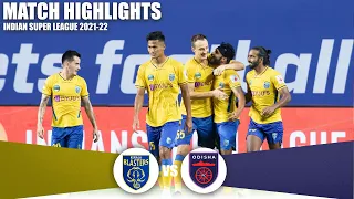ISL 2021-22 M19 Highlights: Kerala Blasters Vs Odisha FC