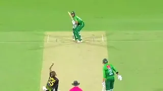 Iftikhar Ahmed batting  Pak vs Aus