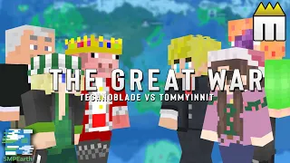 SMP Earth: The Great War Between Technoblade vs Tommyinnit