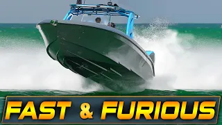 MAKE THE REV LIMITER BOUNCE !! HAULOVER INLET BOATS | BOAT ZONE