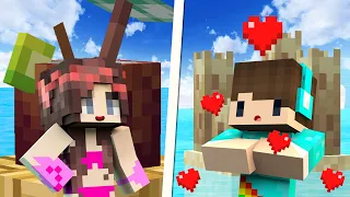 NGEBUCIN BARENG ISTRIKU DI PANTAI MINECRAFT YANG REALISTIS