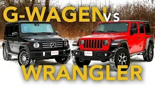 Mercedes G-Class vs Jeep Wrangler: Which One is the Better Off-Roader?