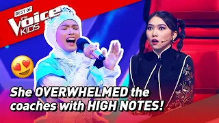 This RUNNER-UP blows away the COACHES with her EXTREME HIGH VOICE! 🤯 | Road To