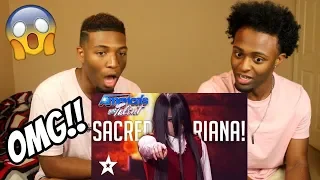 The Sacred Riana: Frightening, Scary, Terrifying Magician Scares Mel B - America's Got Talent 2018