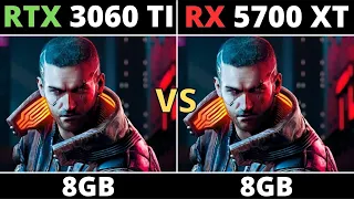 RTX 3060 TI VS RX 5700 XT IN 2023 - TEST IN 12 GAMES