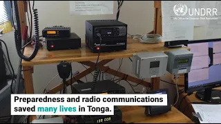 Radio broadcasts saved lives when the tsunami hit Tonga