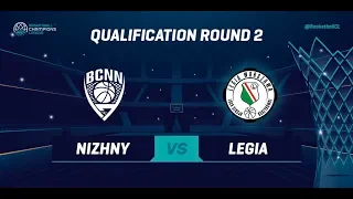 Nizhny Novgorod v Legia Warszawa - Qual. Rd. 2 - Full Game - Basketball Champions League 2019-20