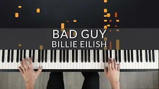 bad guy - Billie Eilish | Tutorial of my Piano Cover