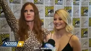 Access Hollywood: 'Once Upon A Time's' Rebecca Mader & Emilie De Ravin Preview Season 6 | LEGENDADO