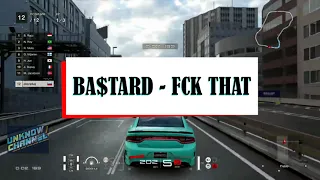 ТЕКСТ ПЕСНИ | BASTARD! - F*CK THAT | (Субтитры с Русским переводом) PS4 GTSPORT