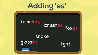 Spelling Rules | Adding 'es' to Words | EasyTeaching