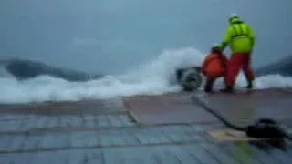 Rough Sea Anchor Handling