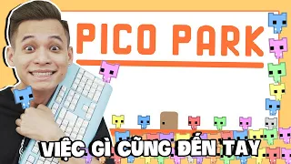 (Pico Park) Độ Tày gồng gánh team Refund phá đảo game tật nguyền Pico Park.