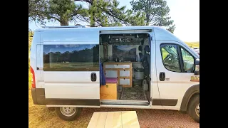 All Electric Van Cooking.  Induction Burner, Microwave, Instantpot, Coffee Pot.  It's Easy!